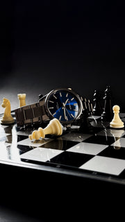 CURREN 9090G / PLATEADO – AZUL