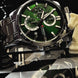 CURREN 8475 / PLATEADO – VERDE