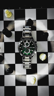CURREN 8475 / PLATEADO – VERDE