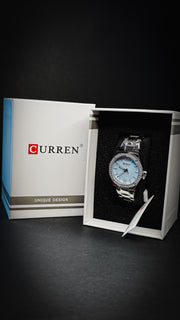 CURREN 9103 / PLATEADO – CELESTE