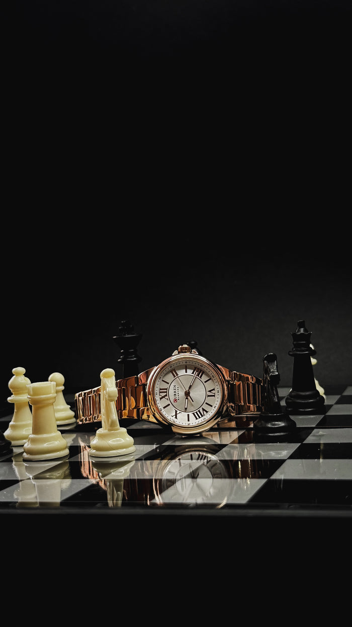 CURREN 9091 / ORO – PLATEADO