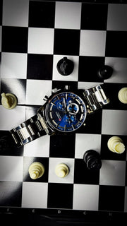 CURREN 8355 / PLATEADO – AZUL