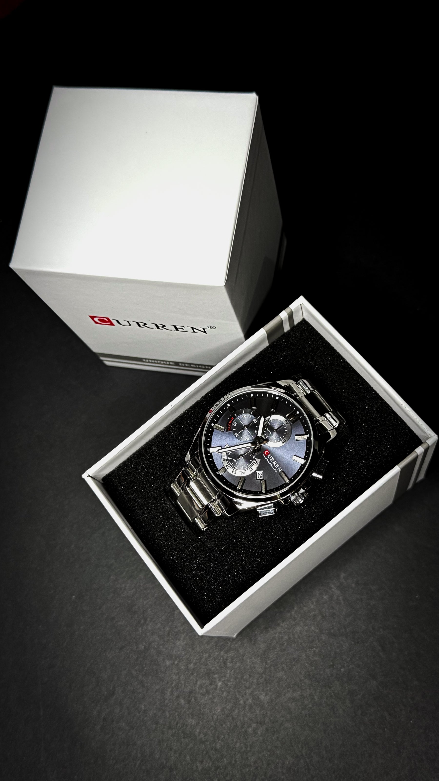 CURREN 8475 / PLATEADO – AZUL
