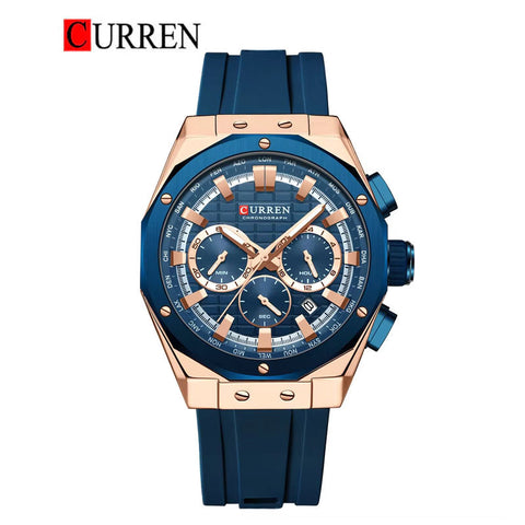 CURREN 8464 / SILICONA · 4 COLORES